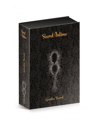 Boules de Geisha noires Secret Intime Boules de Geisha noires Secret Intime