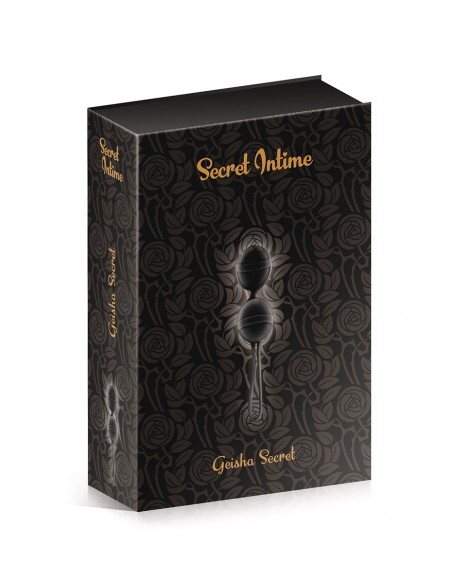 Boules de Geisha noires Secret Intime Boules de Geisha noires Secret Intime
