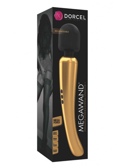 Stimulateur Megawand Gold - Dorcel Stimulateur Megawand Gold - Dorcel