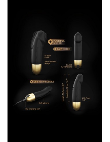Vibro rechargeable Real Vibration gold S 2.0 - Dorcel Vibro rechargeable Real Vibration gold S 2.0 - Dorcel