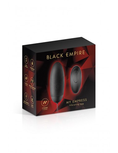 Oeuf vibrant télécommandé My Empress - Black Empire Oeuf vibrant télécommandé My Empress - Black Empire