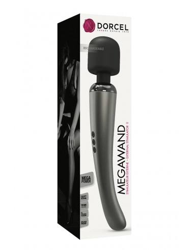 Stimulateur Megawand Silver - Dorcel Stimulateur Megawand Silver - Dorcel