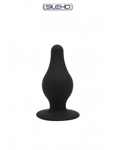 Plug anal The Original Model 2 noir 6,4 cm - SilexD