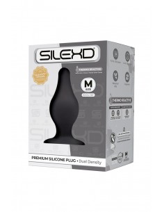 Plug anal The Original Model 2 noir 9,3 cm - SilexD 2