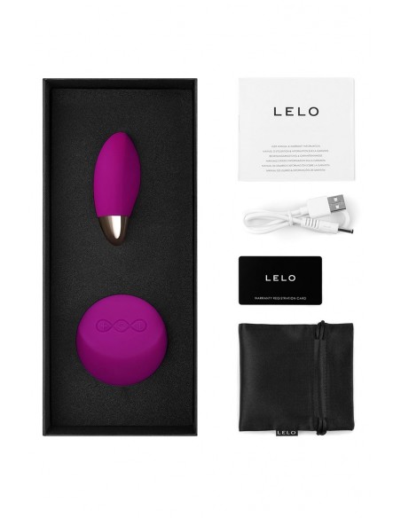 Oeuf vibrant Lyla 2 Deep Rose - Lelo Oeuf vibrant Lyla 2 Deep Rose - Lelo