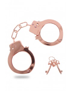 Menottes métal rose gold -...