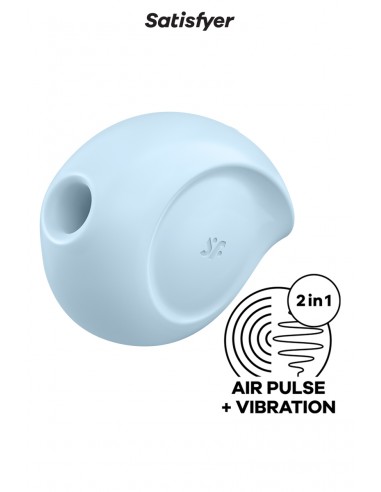 Double stimulateur Sugar Rush bleu - Satisfyer Double stimulateur Sugar Rush bleu - Satisfyer