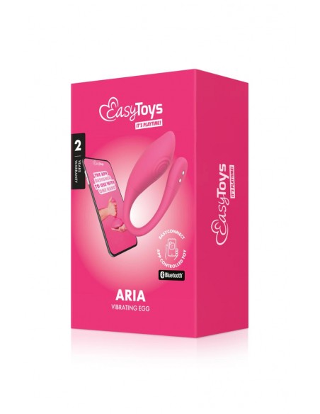 Oeuf vibrant connecté Aria - EasyConnect Oeuf vibrant connecté Aria - EasyConnect