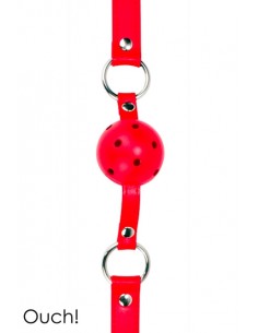 Gag Ball rouge - Ouch! 