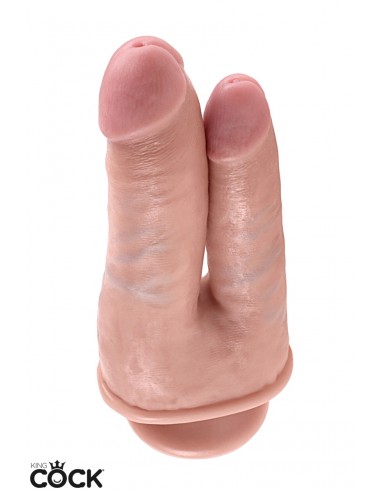Dildo doble penetracion 15cm - King Cock