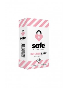 10 préservatifs Safe Intense