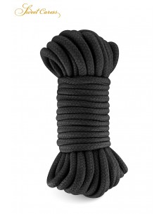 Corde de bondage noire 10m...