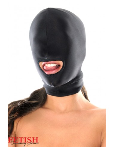 Cagoule spandex bouche ouverte