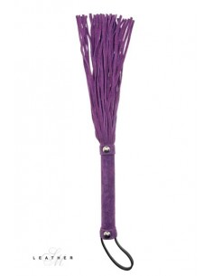 Martinet en cuir violet