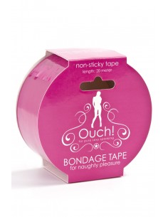 Ruban de bondage 20 m - rose 2