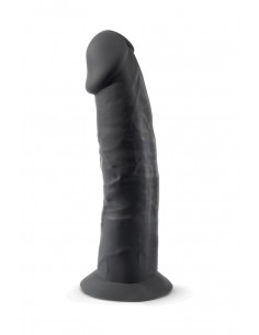 Schwarzer Doppeldildo 19 cm...