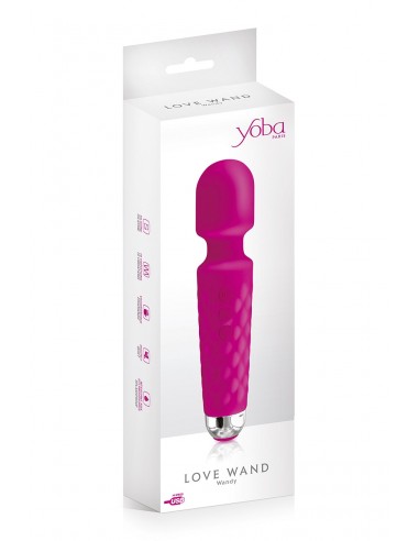 Vibrador Love Wand recargable rosa -...