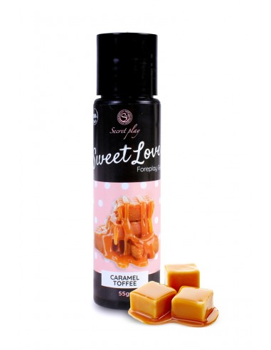 Lubrifiant comestible caramel toffee...