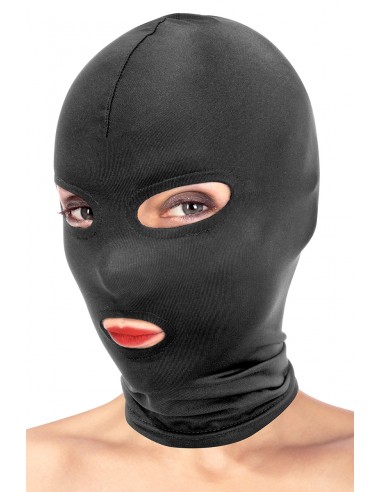 Cagoule BDSM 3 ouvertures - Fetish...