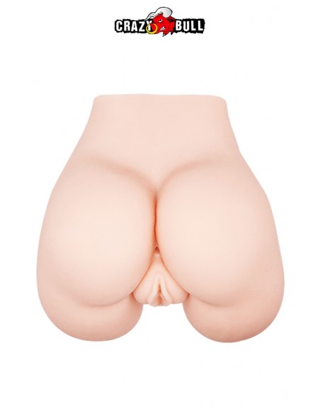 Vibrierender, hyperrealistischer Po-Masturbator – Crazy Bull