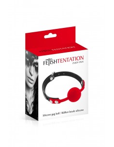 Baillon boule rouge - Fetish Tentation 2