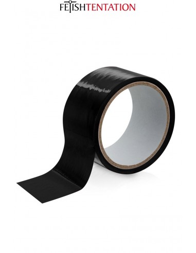 Ruban de soumission noir 15m - Fétish...