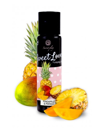 Lubrifiant comestible Ananas-Mangue -...