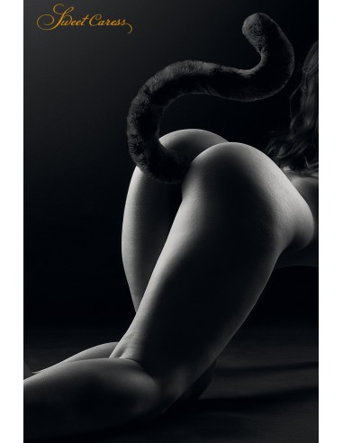 Plug cola de gato negro - Sweet Caress