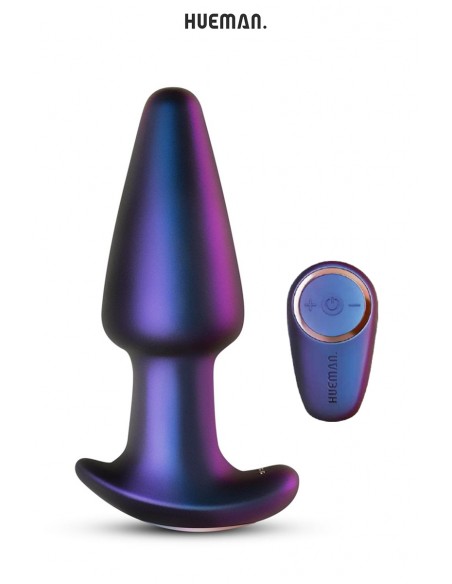 Plug anal giratorio con control remoto Meteoroid - Hueman