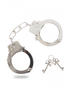 Menottes métal argentées -...