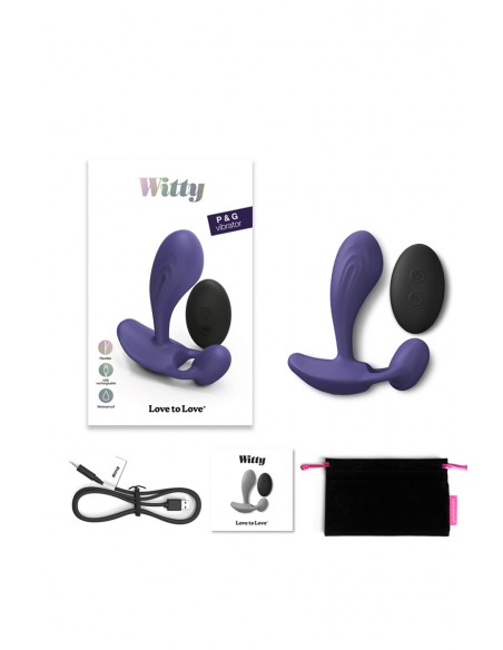 Doppelter ferngesteuerter Stimulator Witty – Love To Love