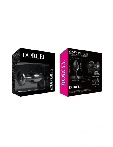 Plug anal en métal Onix Plug S - Dorcel