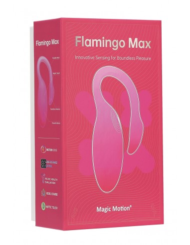 Stimulateur connecté Flamingo Max rose  - Magic Motion