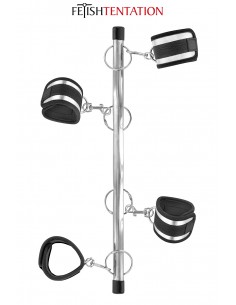 Barre de soumission 4 menottes Fetish Tentation 2