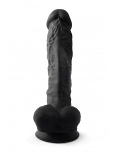 Schwarzer Doppeldildo 20 cm... 2