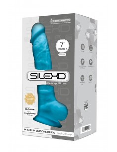 Dildo doble densidad azul... 2