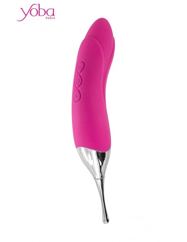 Estimulador doble Accuracy fucsia - Yoba