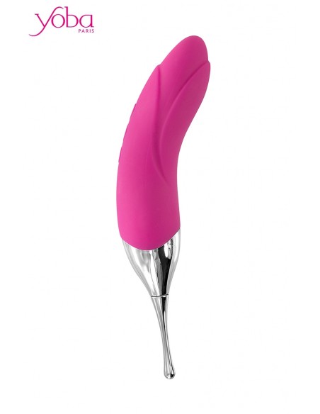 Estimulador doble Accuracy fucsia - Yoba