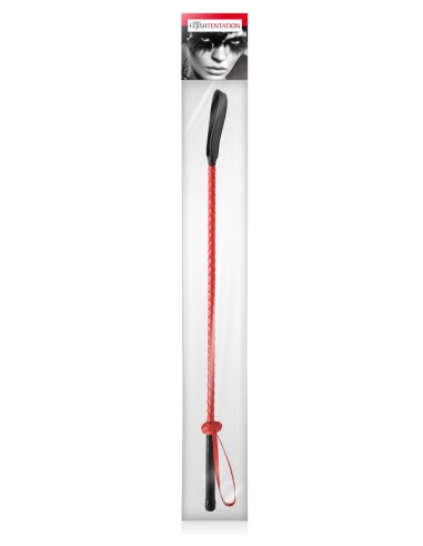 Cravache noir et rouge - Fetish Tentation