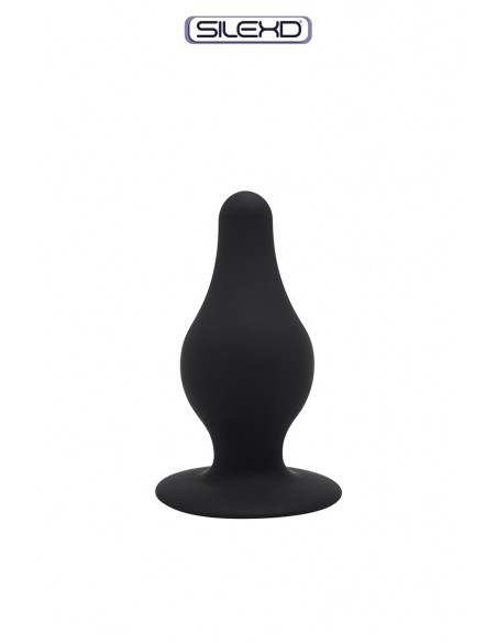 Analplug mit doppelter Dichte, Modell 2 XSmall – SilexD