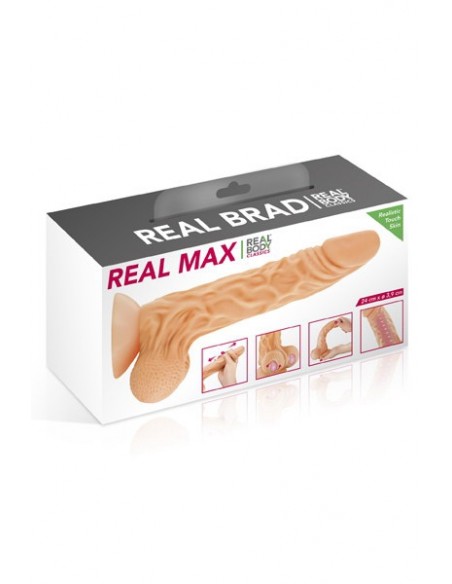 Ultrarealistischer Dildo 24 cm - Real max