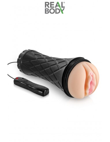 Masturbador vibrador vaginal realista...
