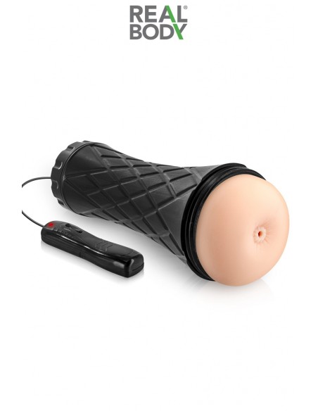 Vibrierender realistischer Anus-Masturbator – Real Body