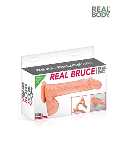 Gode réaliste 23 cm - Real Bruce