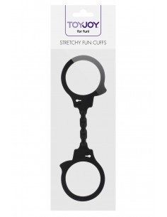 Menottes silicone stretchy - noir 2