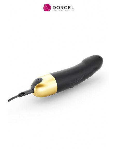 Wiederaufladbarer Vibrator Real Vibration Gold S 2.0 - Dorcel