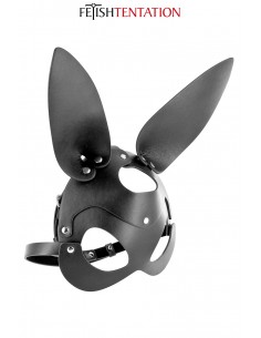 Masque bunny simili cuir réglable - Fetish Tentation 2