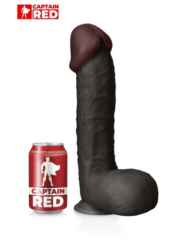 Der Super Black XXL-Dildo 29 x 6,5 cm