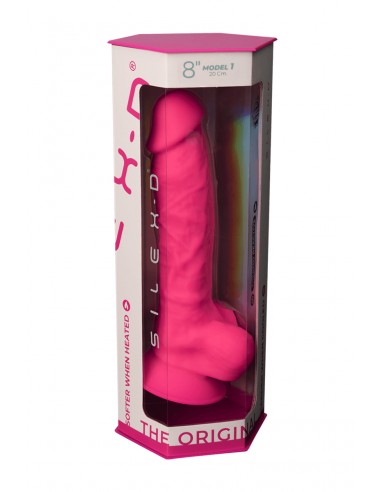 Rosafarbener Doppeldildo 20 cm - SilexD