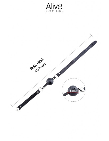 Baillon Discretion noir - Alive